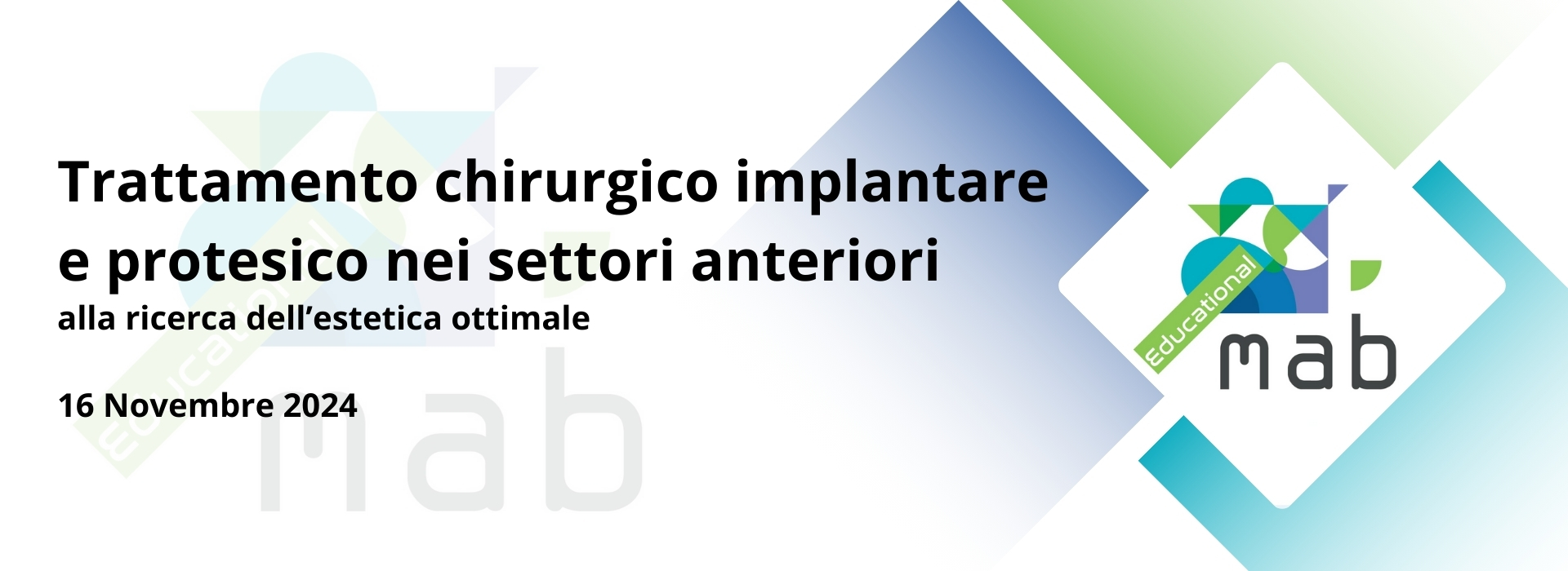 Trattamento chirurgico implantare e protesico nei settori anteriori alla ricerca dell’estetica ottimale